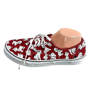 Vans Disney 101 Dalmatians Shoes Mens Size 10 Cartoon Puppy Print Sneakers